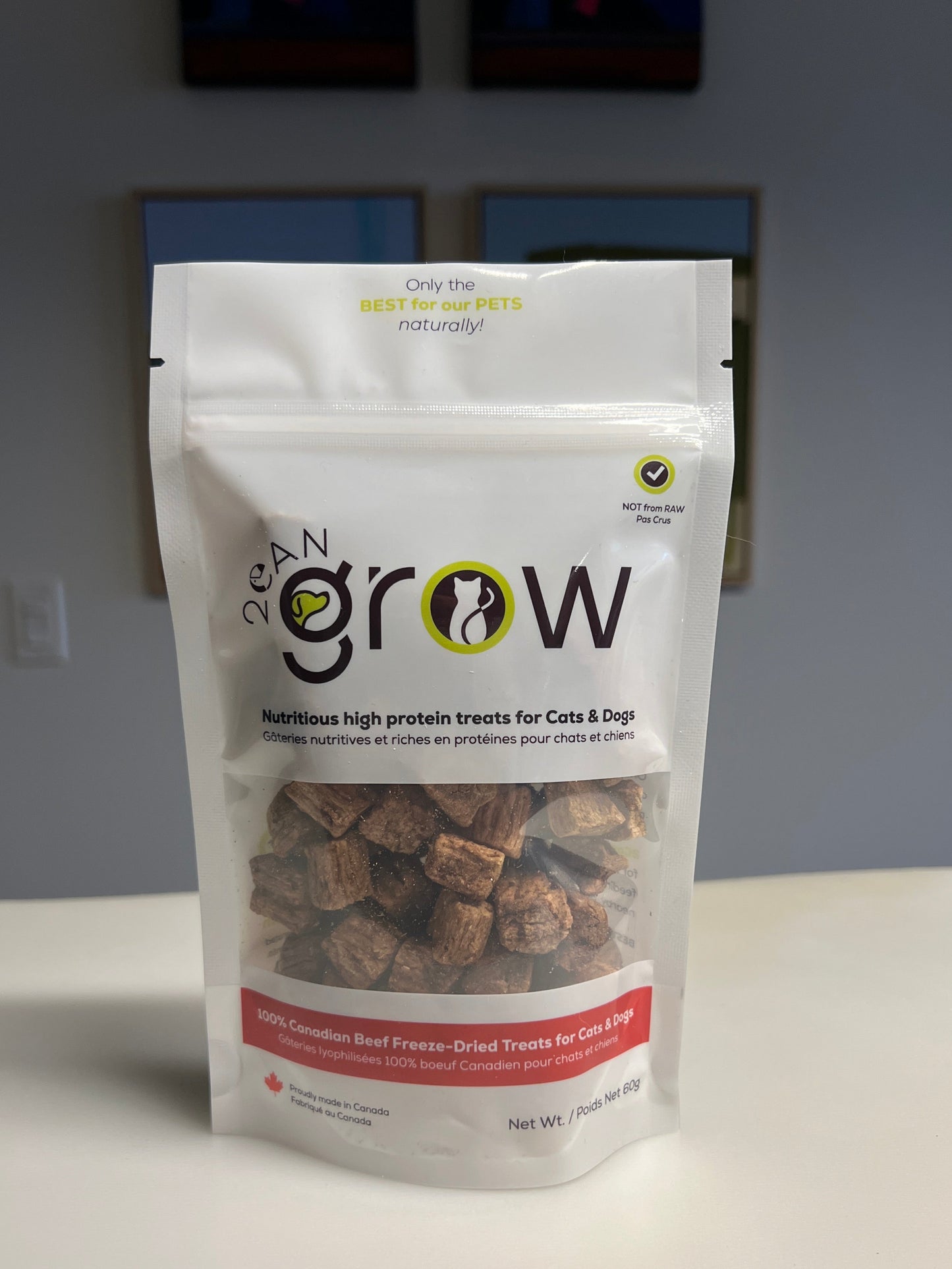 100% Beef Freeze-Dried Treats for Cats & Dogs