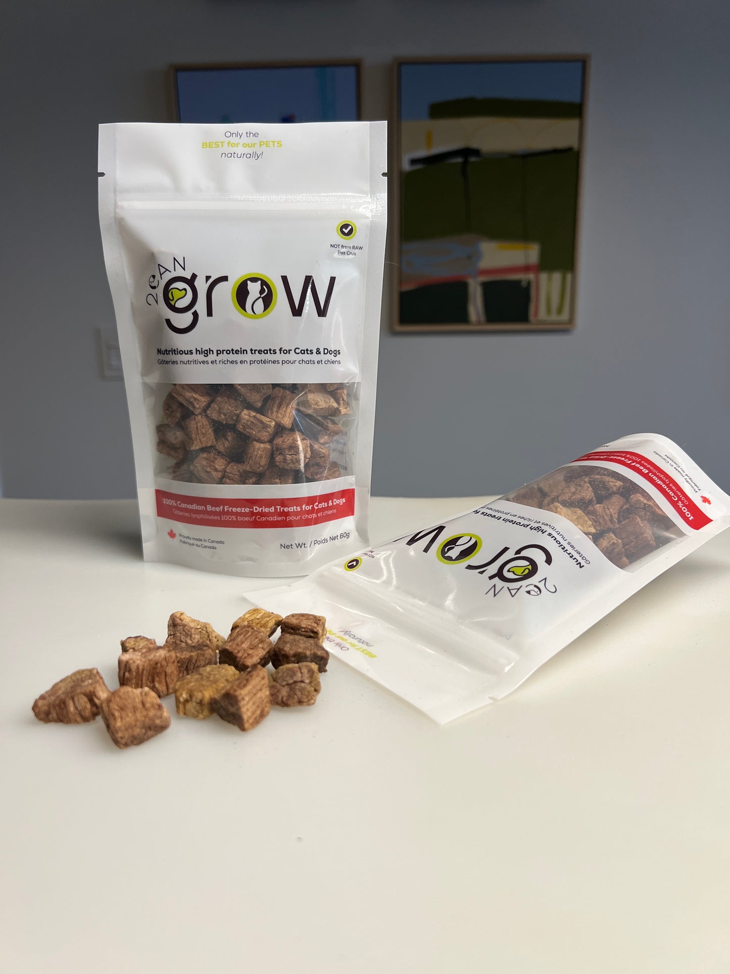 100% Beef Freeze-Dried Treats for Cats & Dogs