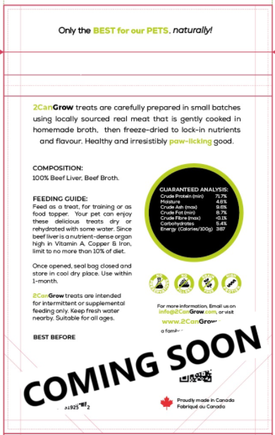 100% Beef Liver Freeze-Dried Treats for Cats & Dogs