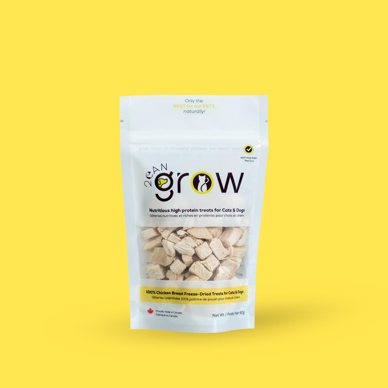 100% Chicken Breast Freeze-Dried Treats for Cats & Dogs