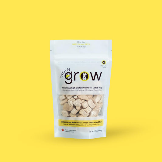 100% Chicken Breast Freeze-Dried Treats for Cats & Dogs
