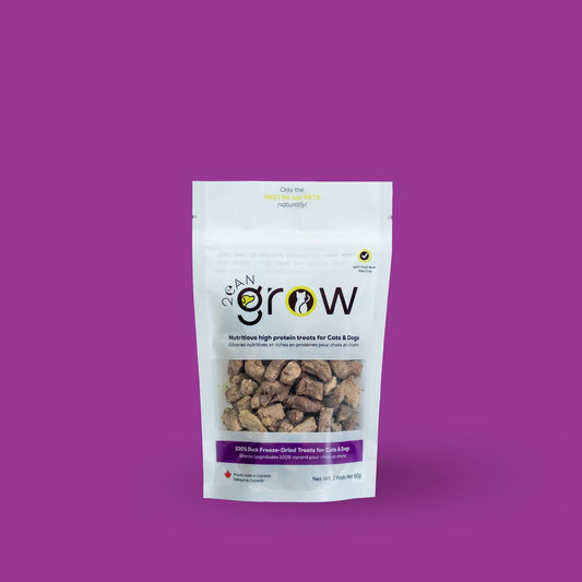 100% Duck Breast Freeze-Dried Treats for Cats & Dogs