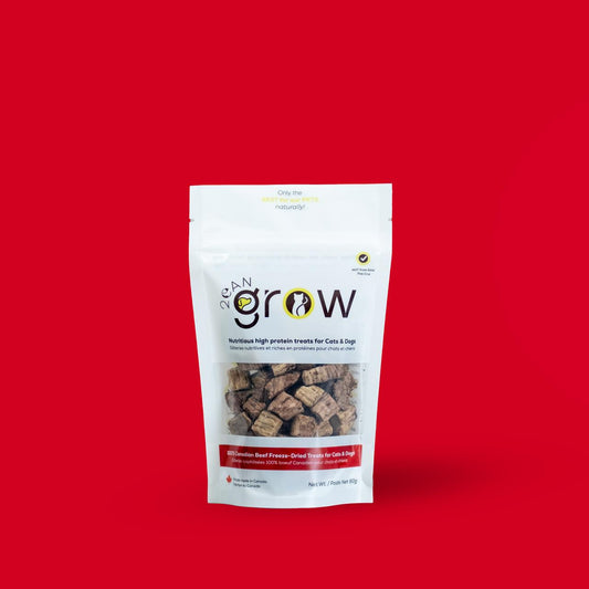 100% Beef Freeze-Dried Treats for Cats & Dogs